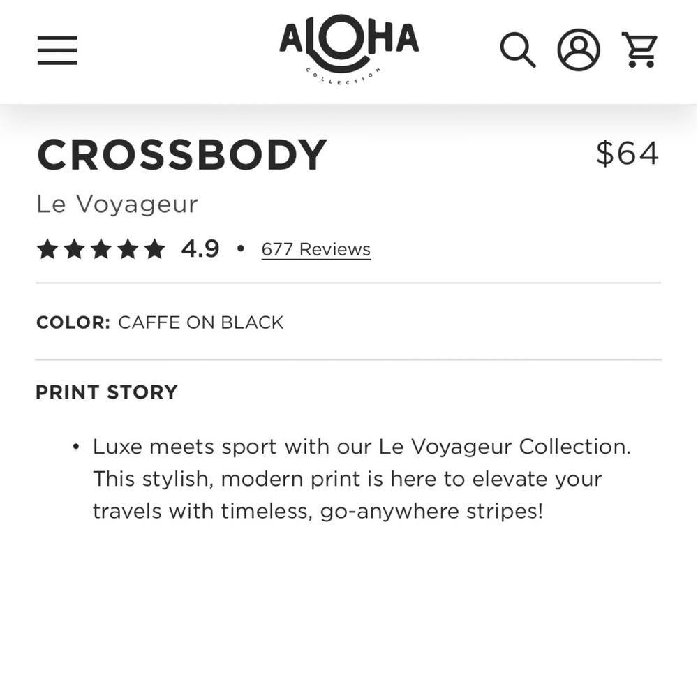 ALOHA Collection Crossbody - Picture 6 of 10
